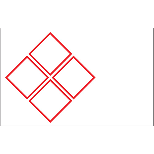 Brady B30-260-7569-CLP4B B-7569 Pre-Printed GHS/CLP Chemical Labels B-7569 Pre-Printed GHS/CLP Chemical Labels, Vinyl, Red/White, 2.170" Width - Each