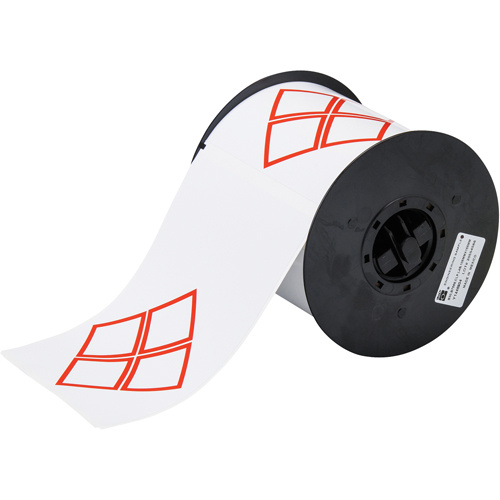 Brady B30-262-7569-CLP4B B-7569 Pre-Printed GHS/CLP Chemical Labels B-7569 Pre-Printed GHS/CLP Chemical Labels, Vinyl, Red/White, 4.130" Width - Each