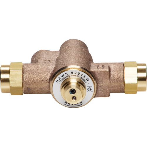 Haws 9201EW Thermostatic Mixing Valve, 10 GPM-(Each)