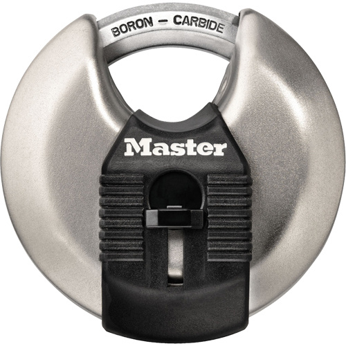Master Lock M40BLCDHC Magnum® Shrouded Padlock Magnum<sup>®</sup> Shrouded Padlock, Keyed Different, Hardened Steel, 2-3/4" Width - Each