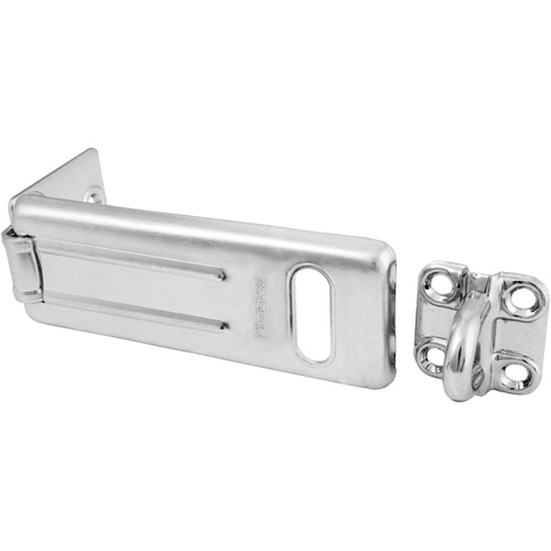 Master Lock 704DPF General Security Hardened Steel Hasp General Security Hardened Steel Hasp, Silver - Each