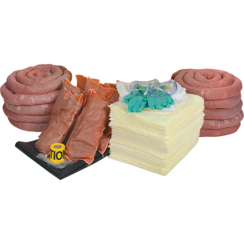 Zenith Safety Products Premium 95-Gallon Hazardous Materials Replacement Kit Premium 95-Gallon Hazardous Materials Replacement Kit, Hazmat - Each