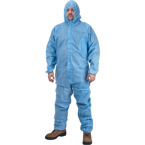 Zenith Safety Products Premium Hooded Coveralls  (Each)-Click on options for variations & Details.