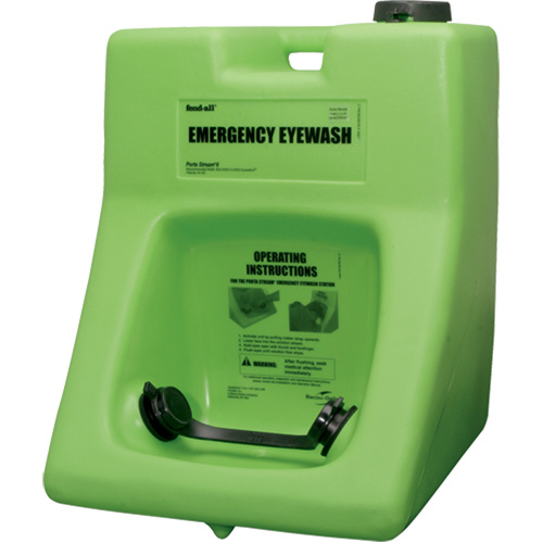 Honeywell  32-000200-0000  Fendall Porta Stream<sup>?</sup> II Eyewash Station, Pressurized, 16 gal. Capacity, Meets ANSI Z358.1 - Each