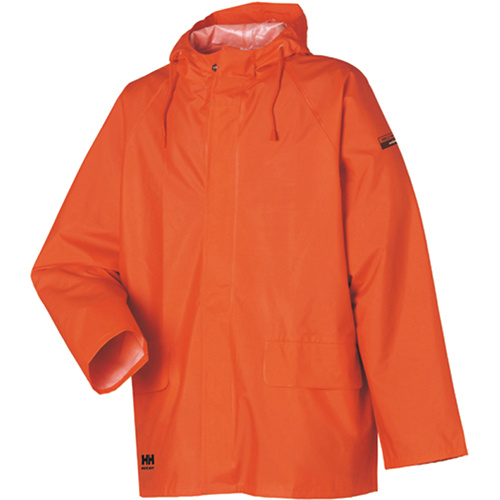 Helly Hansen  70129290-2XL  Mandal Rainwear Jacket, Polyester, 2X-Large, Orange - Each