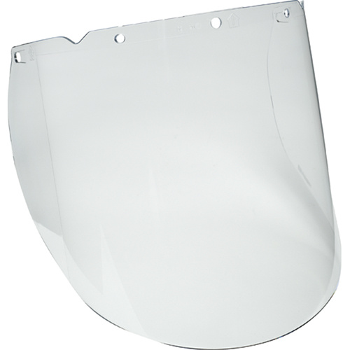 MSA  10115855  V-Gard<sup>?</sup> Visor for Chemical and Splash Applications, Propionate, Clear Tint - Each