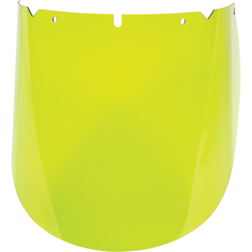 MSA  10115847  V-Gard<sup>?</sup> Visor for Arc Flash Application, Polycarbonate, Green Tint - Each