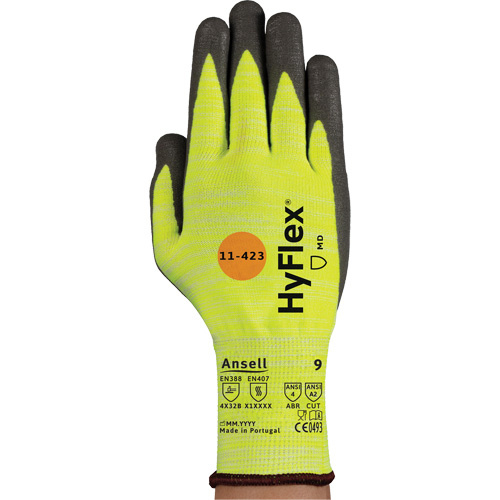 Ansell HyFlex® 11-423 Cut-Resistant Gloves  (Pair)-Click on options for variations & Details.
