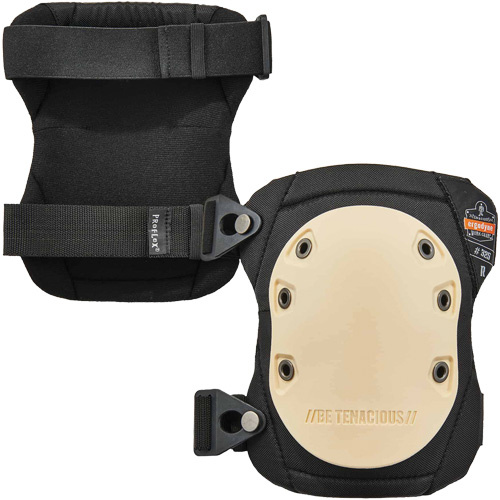 Ergodyne  18325  ProFlex 325 Non-Marring Knee Pads, Buckle Style, Rubber Caps, Foam Pads - Pair