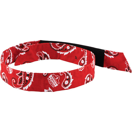 Ergodyne  12315  Chill-Its<sup>?</sup> 6705 Evaporative Cooling Bandana, Red - Each