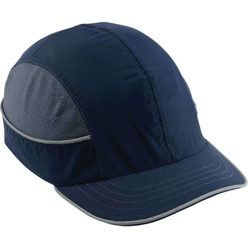 Ergodyne  23343  Skullerz<sup>?</sup> 8950 Short Brim Bump Cap, Navy Blue - Each