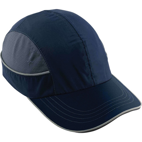 Ergodyne  23345  Skullerz<sup>?</sup> 8950 Long Brim Bump Cap, Navy Blue - Each