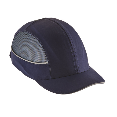 Ergodyne  23373  Skullerz<sup>?</sup> 8960 Bump Cap with LED Lighting, Navy Blue - Each