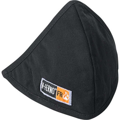 Ergodyne  16872  N-Ferno 6872 Two-Layer FR Winter Liner Mouthpiece, Black, Cotton/Fleece/Modacrylic - Each