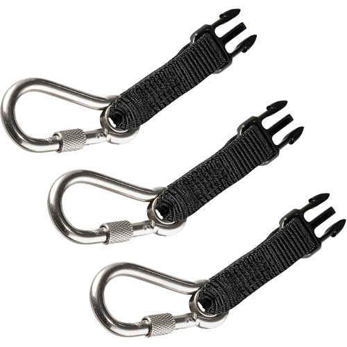 Ergodyne  19325  Carabiners Accessory Pack - Pack of 3