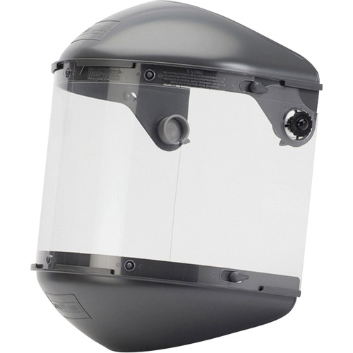 Honeywell  FM400DCCL  Fibre-Metal Dual 4" Crown High Performance Face Shield System, Propionate, Ratchet Suspension - Each
