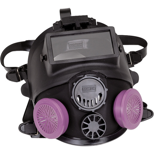 Honeywell  760008ASW  7600 Series Full Face Respirator with Welding Attachment, Silicone, Small - Each