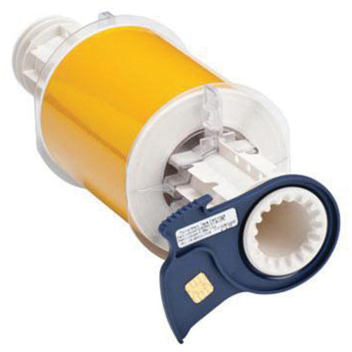 Brady  51584  Printer Tape, Retro Reflective, Yellow, 4" Width - Each