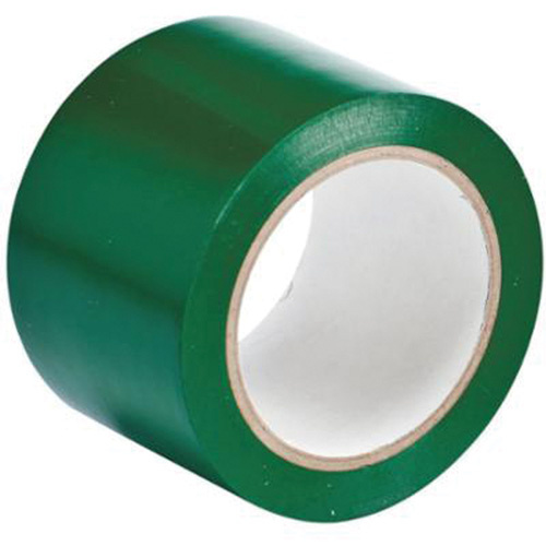 Brady  58252  Floor Marking Tape, 3" x 108', Vinyl, Green - Each
