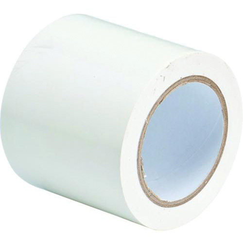 Brady  102837  Floor Marking Tape, 4" x 108', Vinyl, White - Each