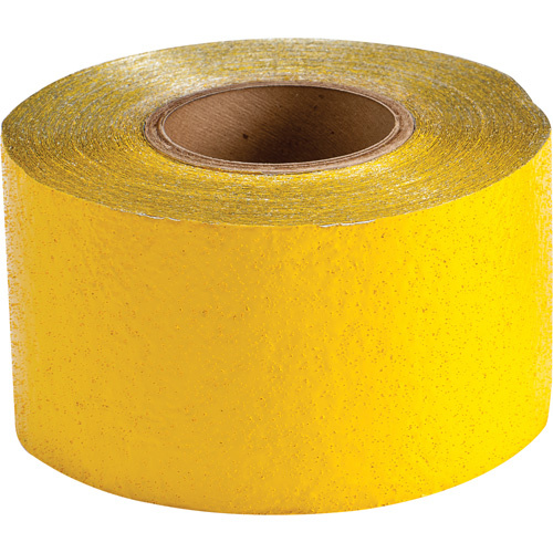 Brady  78264  Temporary Pavement Marking Tape, 4" x 150', Retro Reflective, Yellow - Each