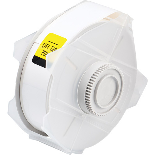 Brady  76617  Printer Tape, Polyester, White, 1.125" Width - Each