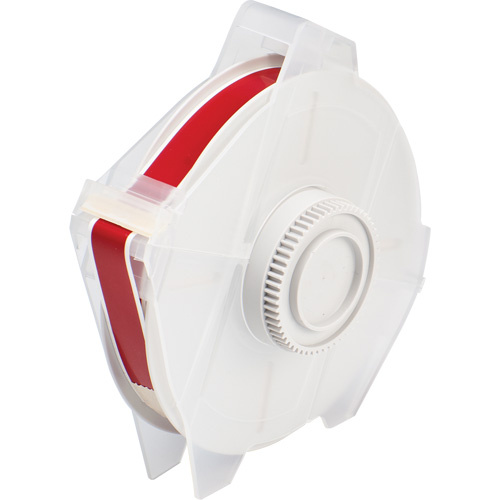 Brady  76626  Printer Tape, Polyester, Red, 0.5" Width - Each