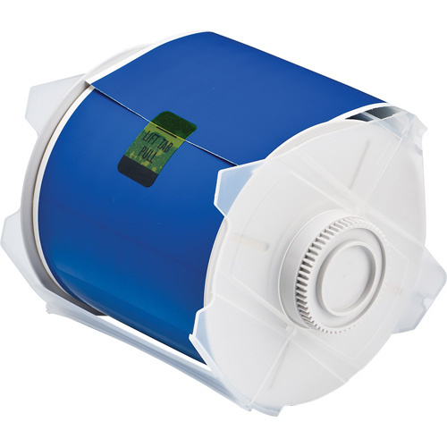 Brady  76627  Printer Tape, Polyester, Blue, 4" Width - Each