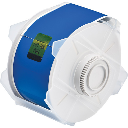 Brady  76628  Printer Tape, Polyester, Blue, 2.25" Width - Each