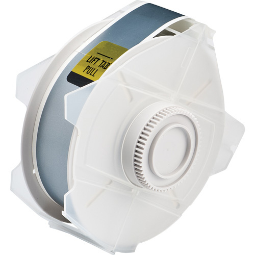 Brady  76653  Printer Tape, Polyester, Grey, 1.125" Width - Each