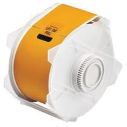 Brady  97739  Printer Tape, Polyester, Ochre, 2.25" Width - Each