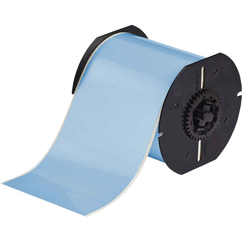 Brady  B30C-4000-569-SB  Low-Halide Printer Tape, Polyester, Blue, 4" Width - Each