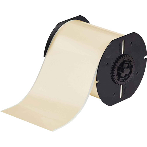 Brady  B30C-4000-569-TN  Low-Halide Printer Tape, Polyester, Tan, 4" Width - Each
