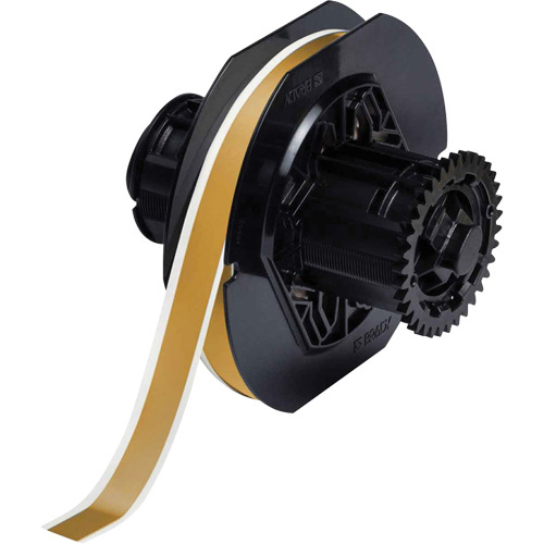 Brady  B30C-500-569-OC  Low-Halide Printer Tape, Polyester, Ochre, 0.5" Width - Each