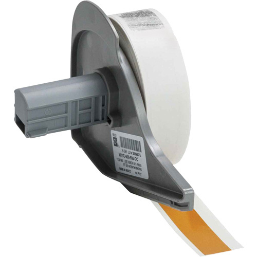 Brady  M7C-500-595-OC  Indoor-Outdoor Label Printer Tape, Vinyl, Ochre, 0.5" Width - Each