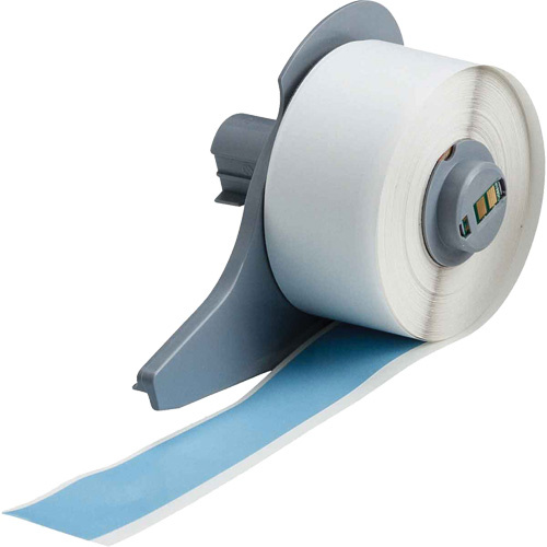 Brady  M7C-1000-595-SB  Indoor-Outdoor Label Printer Tape, Vinyl, Blue, 1" Width - Each