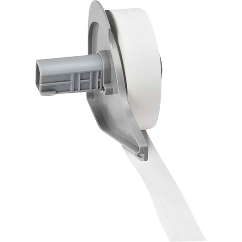 Brady  M7C-230-412  Printable Blank Tag Stock, Polypropylene, White, 0.23" Width - Each