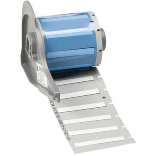 Brady  M7-125-175-342  PermaSleeve<sup>?</sup> Heat Shrink Wire & Cable Labels, Polyolefin, 1.75" L x 0.235" H, White - Roll of 100