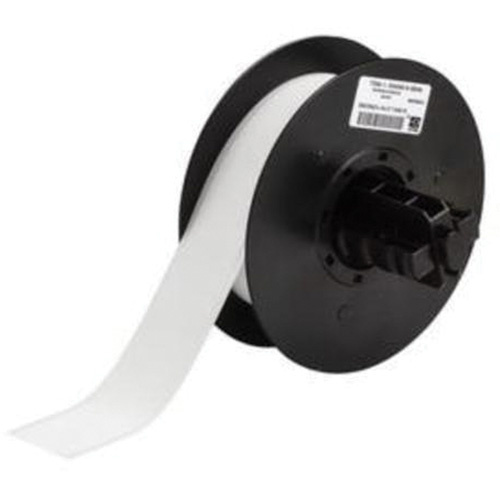 Brady  B30C-1125-855-WT  ToughWash<sup>?</sup> Printer Tape, Polyester, White, 1.125" Width - Each