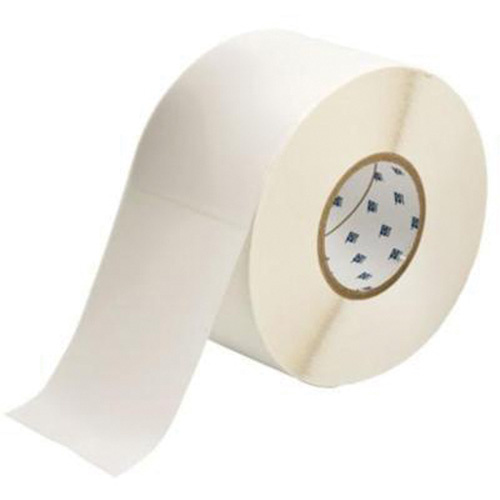 Brady  THT-25-402-1  3" Core Paper Labels with Acrylic Adhesive, Paper, 4" L x 6" H, White - Roll of 1000