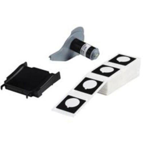 Brady  M7-169-593-BK  Raised Push-Button Panel Labels, Polyester, 1.8" L x 1.8" H, Black - Box of 100