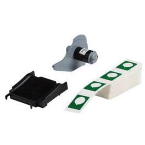 Brady  M7-168-593-GN  Raised Push-Button Panel Labels, Polyester, 1.2" L x 1.9" H, Green - Box of 100