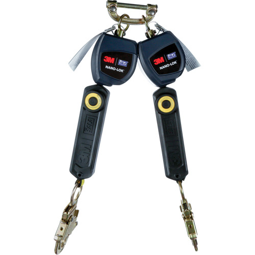 3M DBI Sala Fall Protection  3101285  Nano-Lok? Self-Retracting Lifeline, 6', Dyneema<sup>?</sup>/Polyester, Swivel - Each