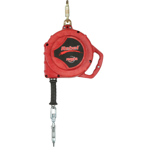 3M Protecta Fall Protection  3590553  Rebel? Self Retracting Lifeline, 50', Stainless Steel, Swivel - Each