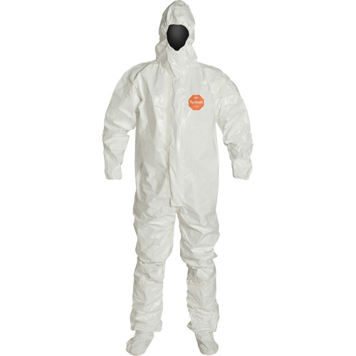Dupont Personal Protection Hooded Coveralls  (Each)-Click on options for variations & Details.