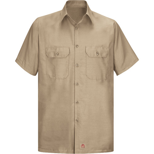 Red Kap Short Sleeve Ripstop Shirt  (Each)-Click on options for variations & Details.
