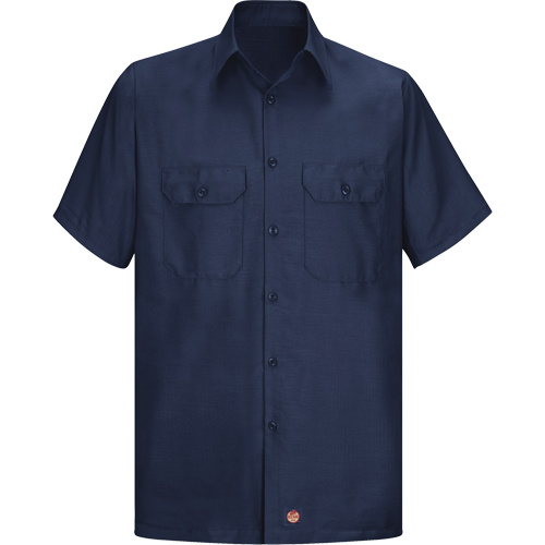 Red Kap Men's Solid Rip Stop Shirt  (Each)-Click on options for variations & Details.