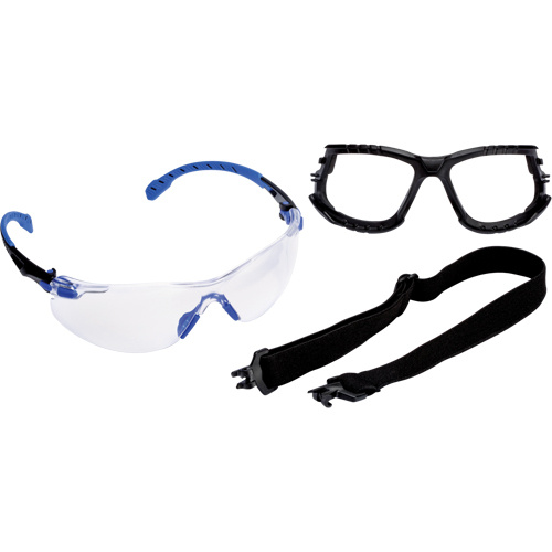 3M  S1101SGAF-KT  Solus Safety Glasses with Scotchgard? Lens Kit, Clear Lens, Anti-Fog, Meets/Exceeds CSA Z94.3 - Each