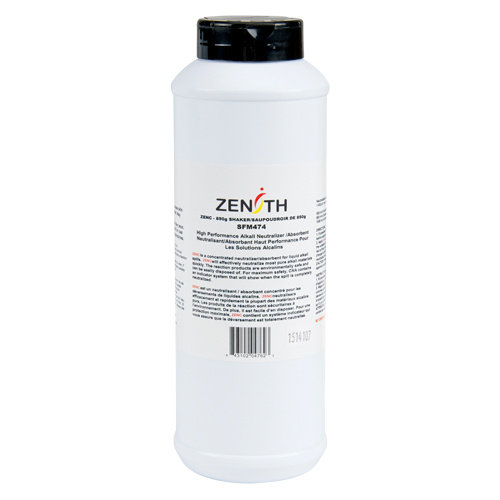 Zenith Safety Products Base Sorbent Neutraliser  (Bottle)-Click on options for variations & Details.