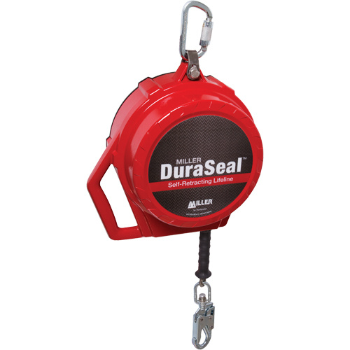 Honeywell  SSRL50G1  Miller<sup>?</sup> DuraSeal? Self-Retracting Lifeline, 50', Stainless Steel, Swivel - Each